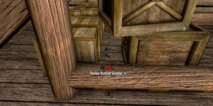 Skyim Double Distilled Skooma within a Skyrim mod map