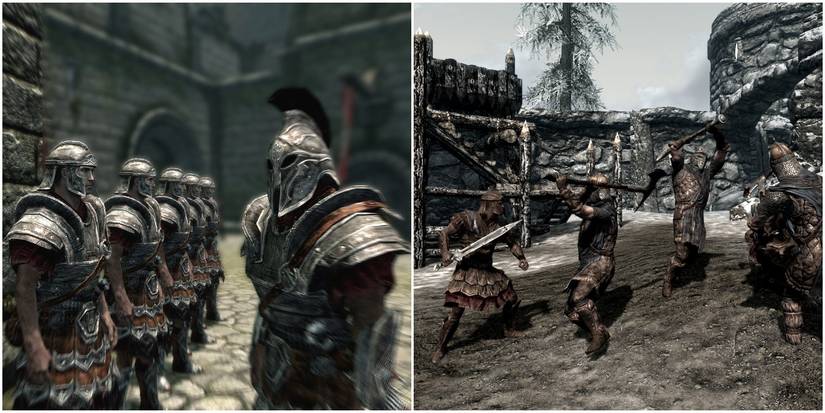 Skyrim Imperials and Stormcloaks