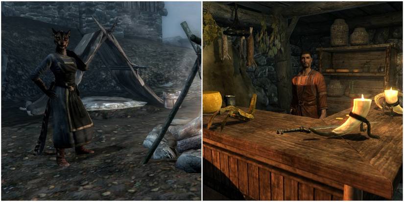 Skyrim Merchant NPCs