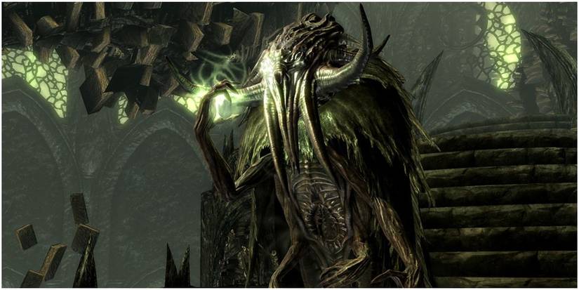 Skyrim Dragonborn DLC Seeker Daedric Enemy