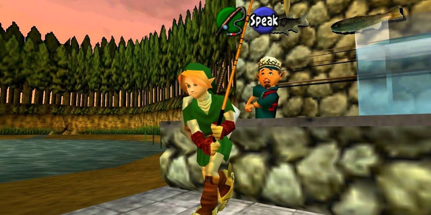 Stealing hats in Ocarina of Time