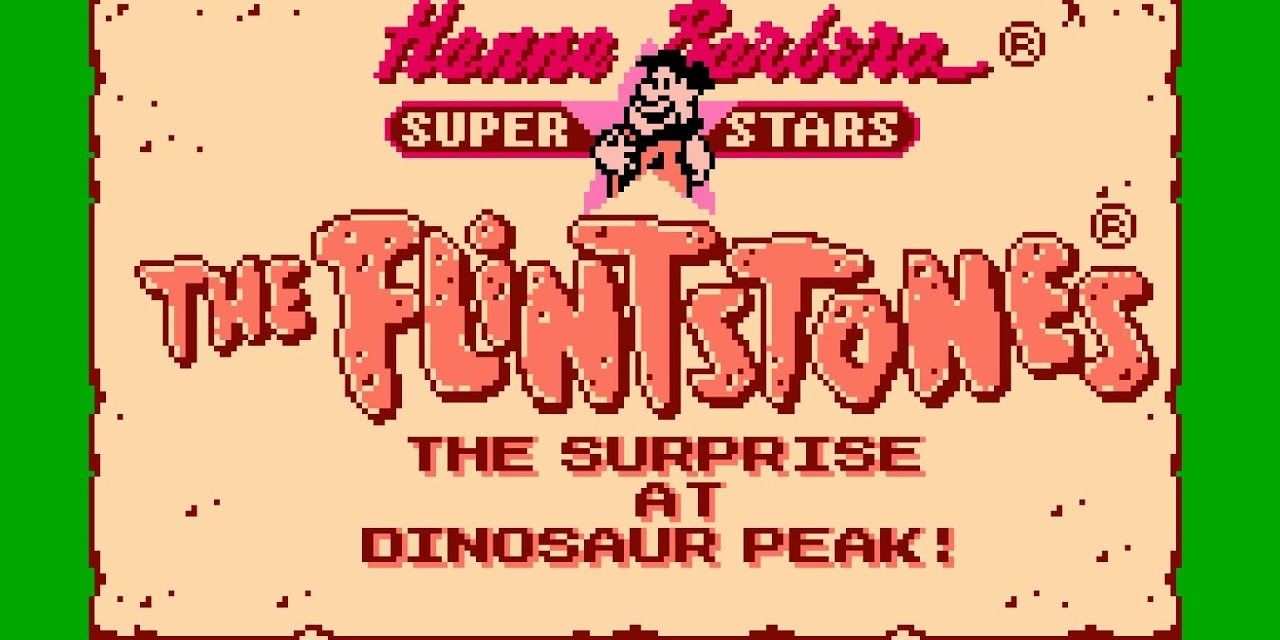 The Flintstones Surprise at Dinosaur Peak! Rare Nintendo Game
