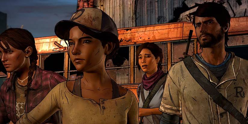 The Walking Dead no blood no zombies cast