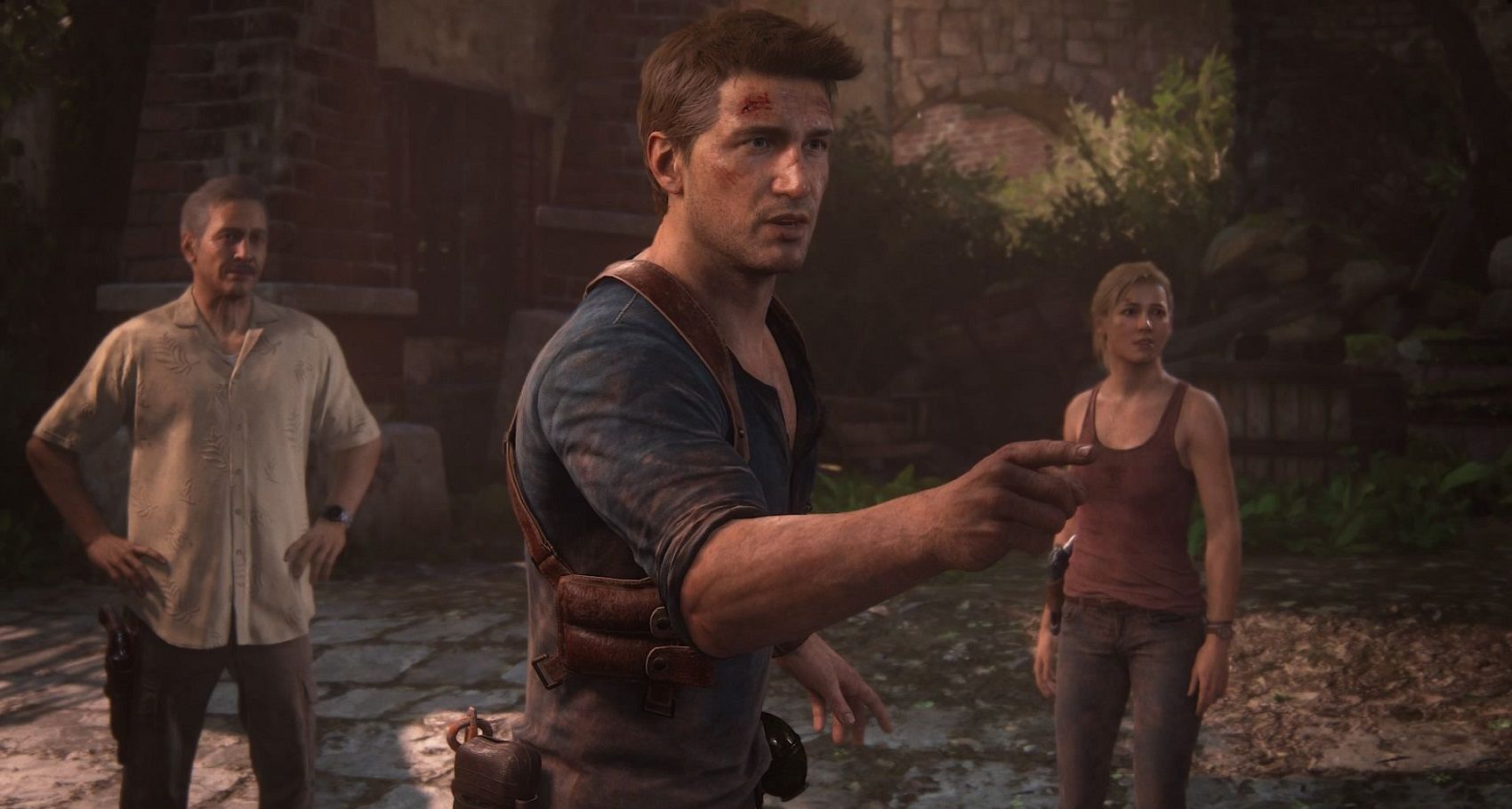 Uncharted 4 Drake Sully Elena