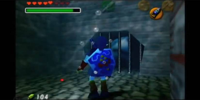 Ocarina of Time - hidden shark