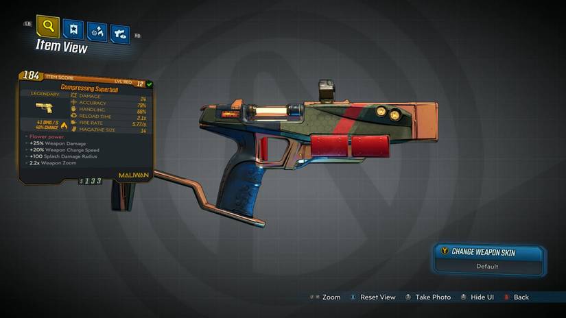 bl3 super mario gun