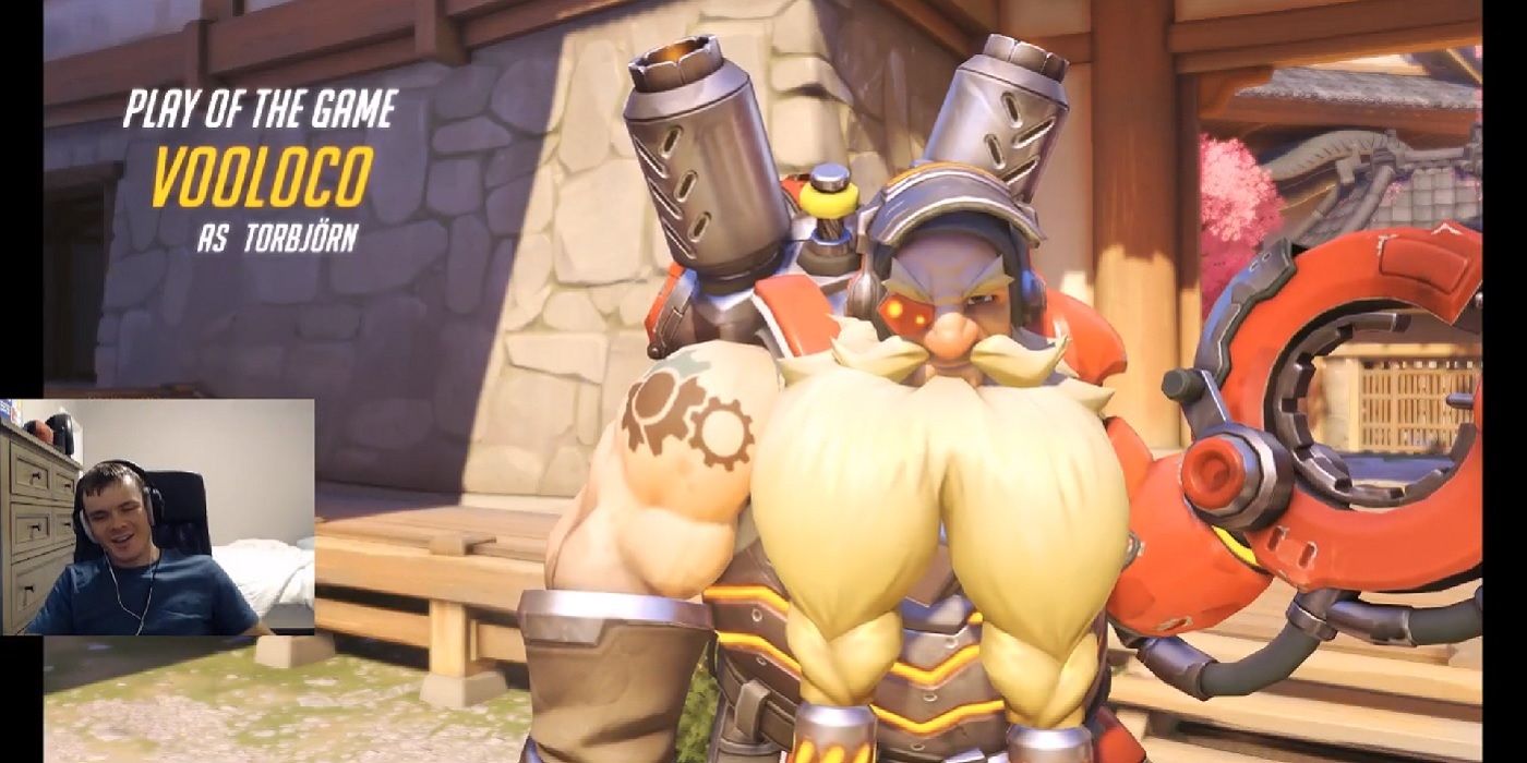 blind twitch streamer gets play of the game in overwatch four times in a row
