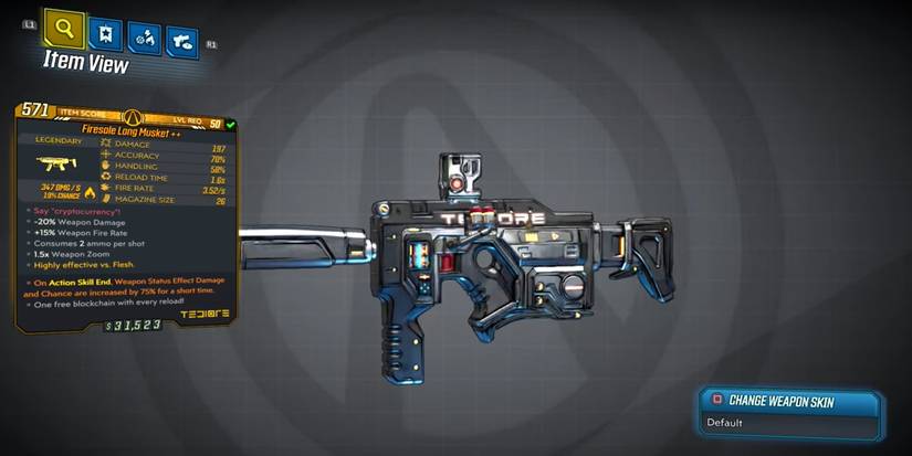 borderlands 3 elon musk flamethrower