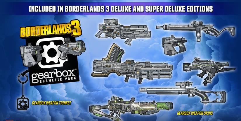 borderlands 3 gearbox cosmetic pack