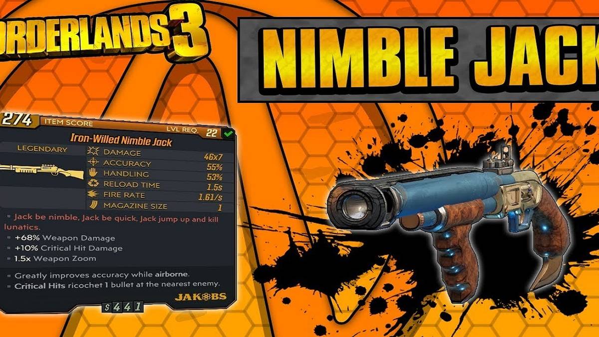 Legendary shotgun Nimble Jack.