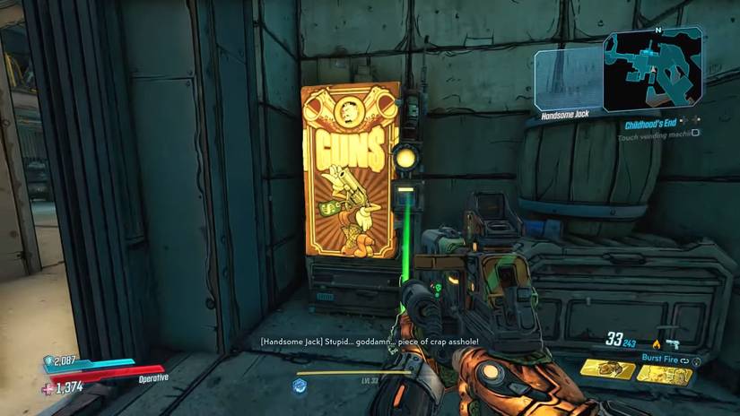 borderlands 3 childhood's end side quest
