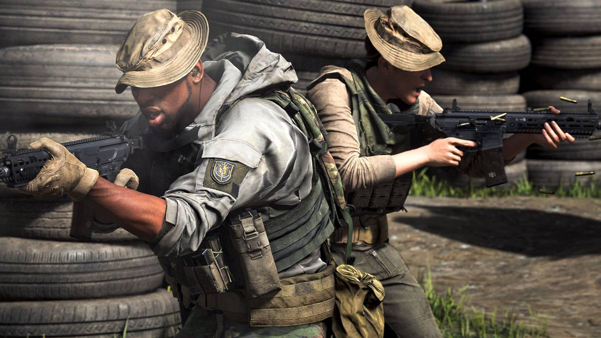 call of duty modern warfare gunfight screenshot