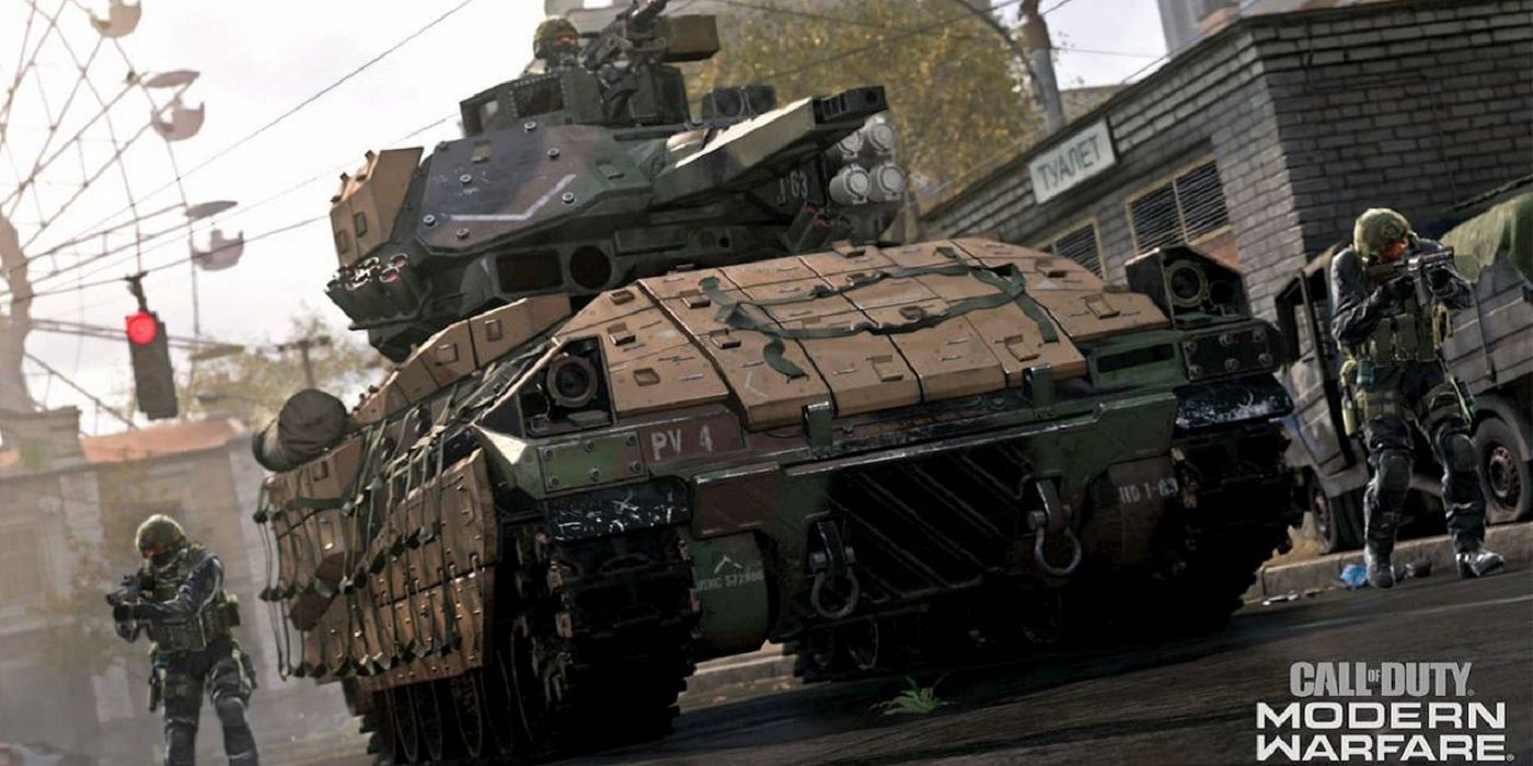 modern warfare russian tank