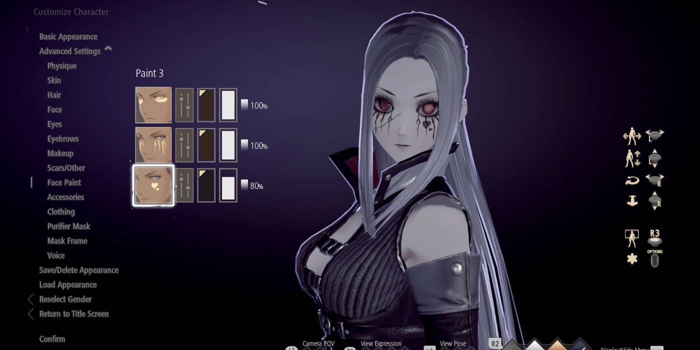 Code Vein combat and character customization gameplay