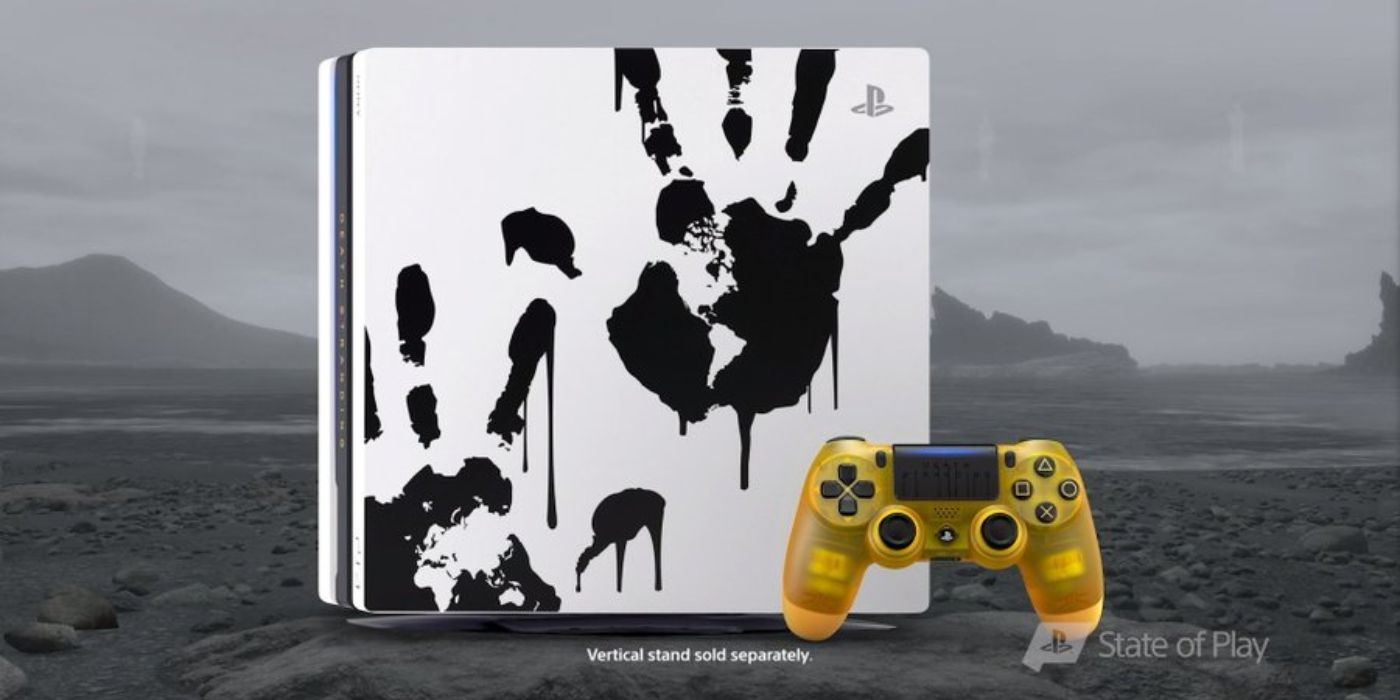 PlayStation 4 Pro 1TB Limited Edition Console - Death Stranding Bundle