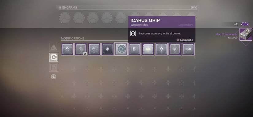 destiny 2 weapon mods