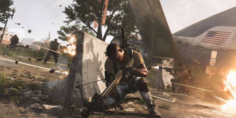 division 2 taking cover