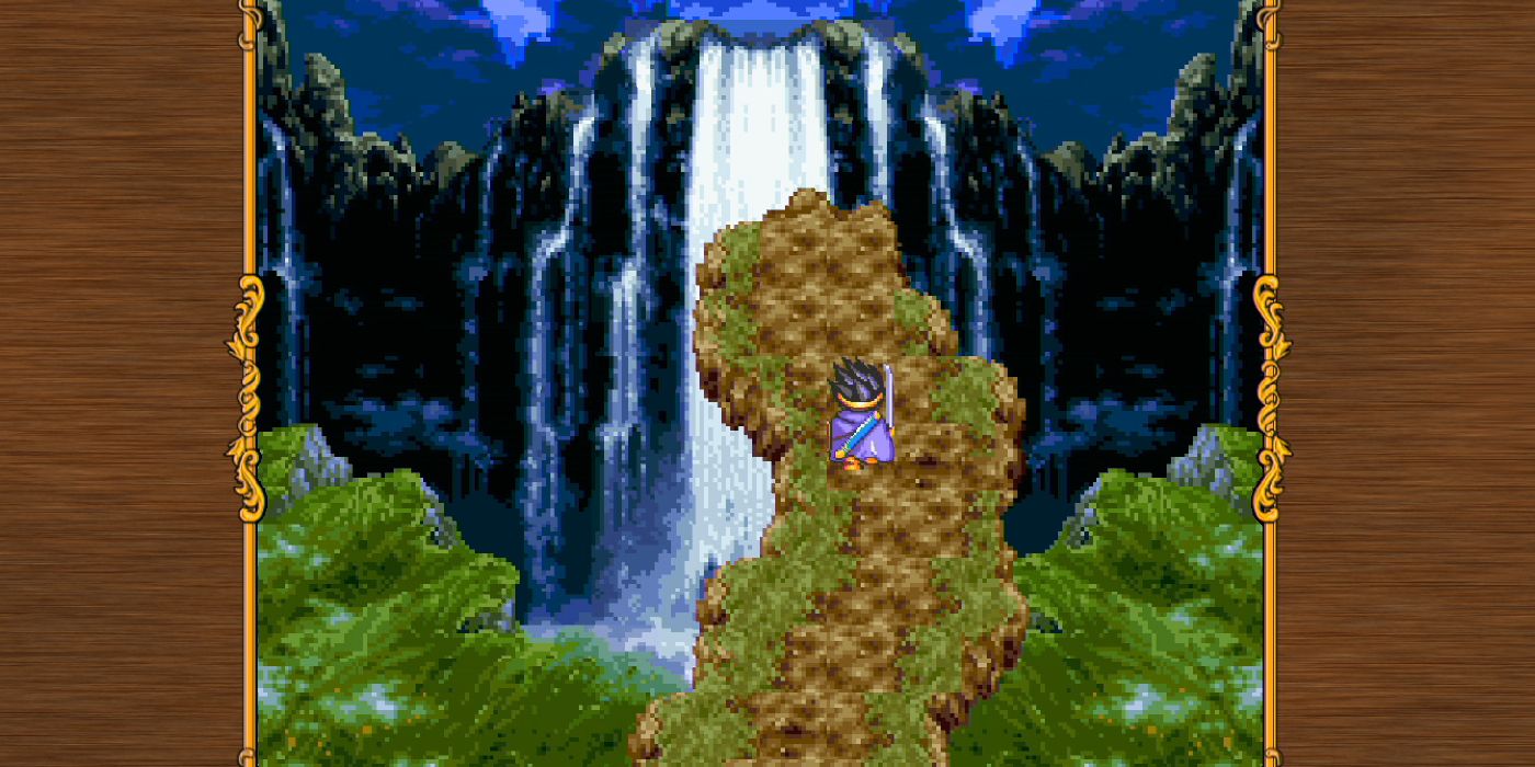 dragon quest classic switch release waterfall