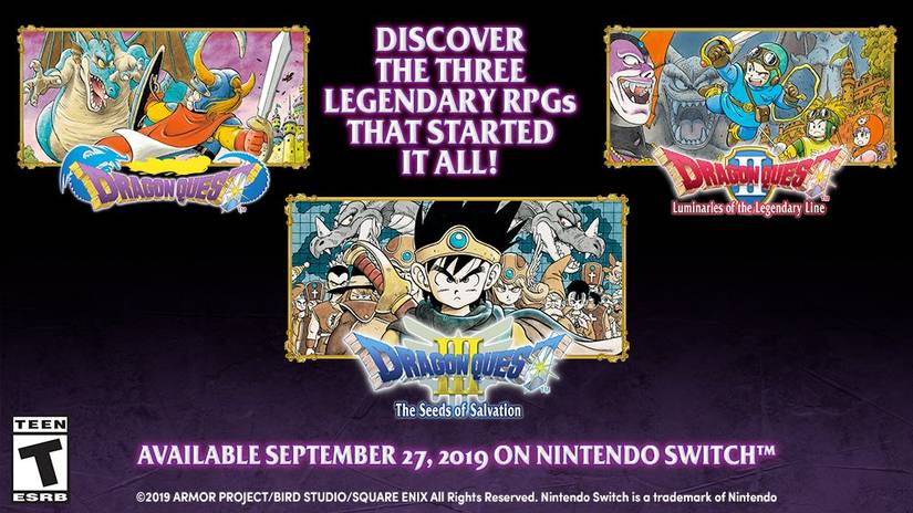 dragon quest classics switch release