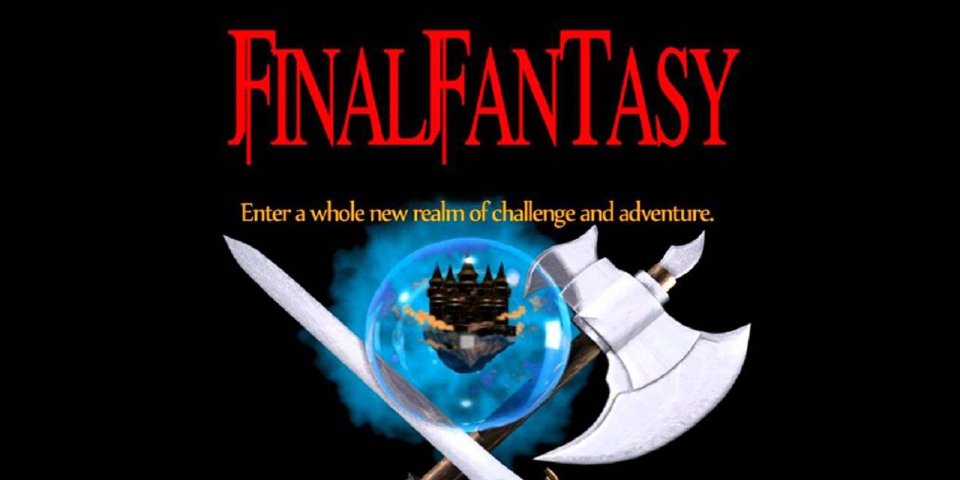 Final Fantasy 1 box art