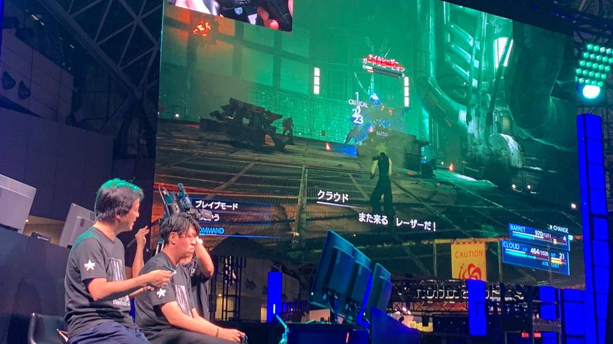 final fantasy 7 remake TGS 2019
