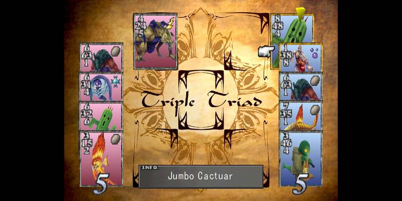 final fantasy 8 remastered triple triad