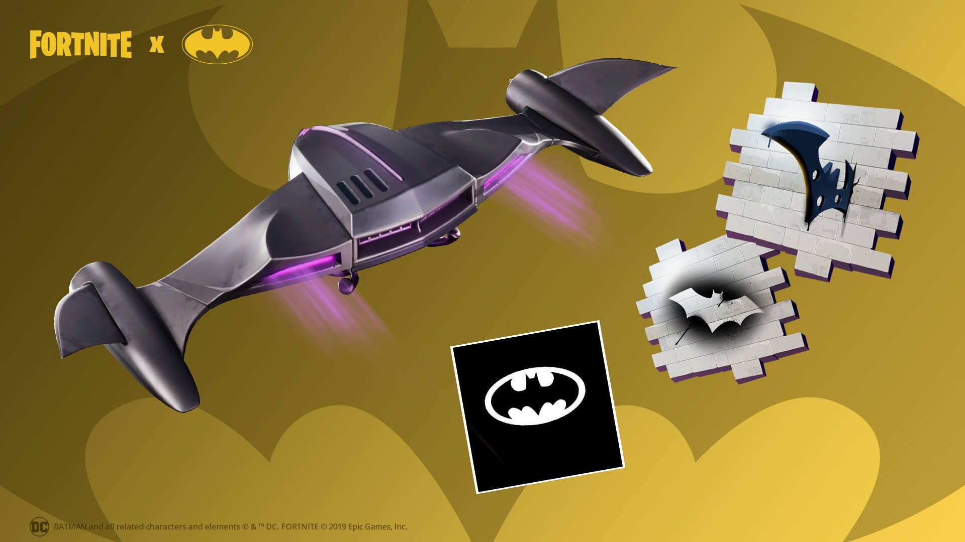 Fortnite Batman glider