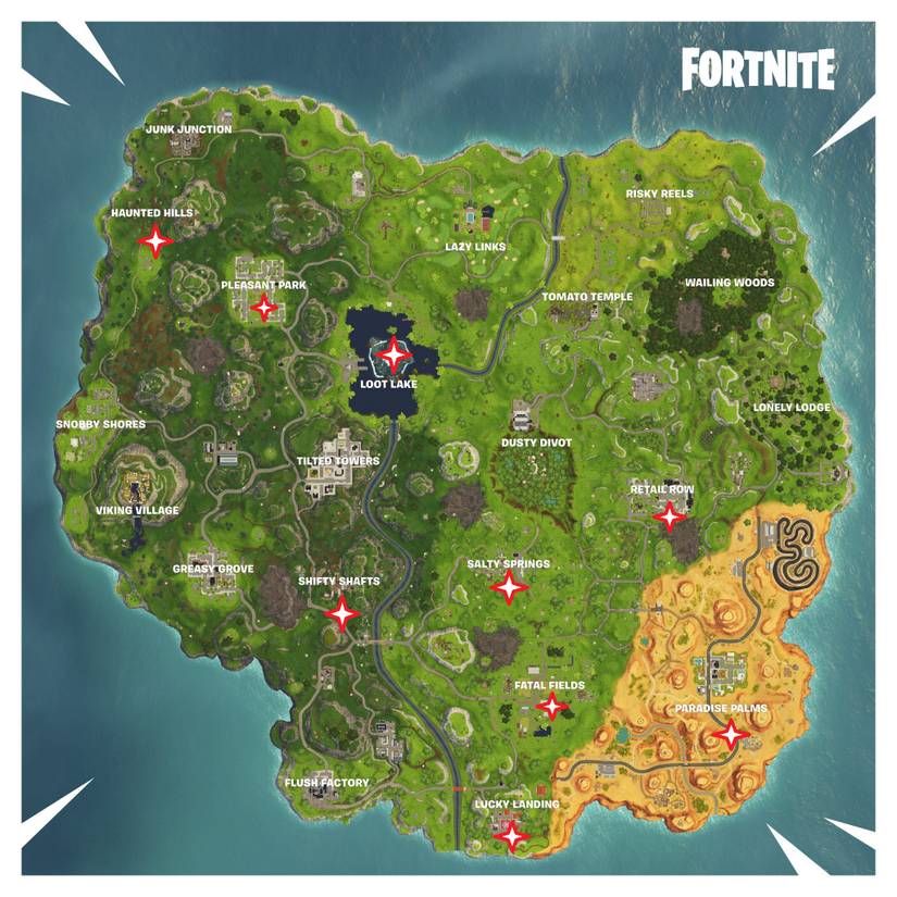 Joker Gas Canister Locations Fortnite