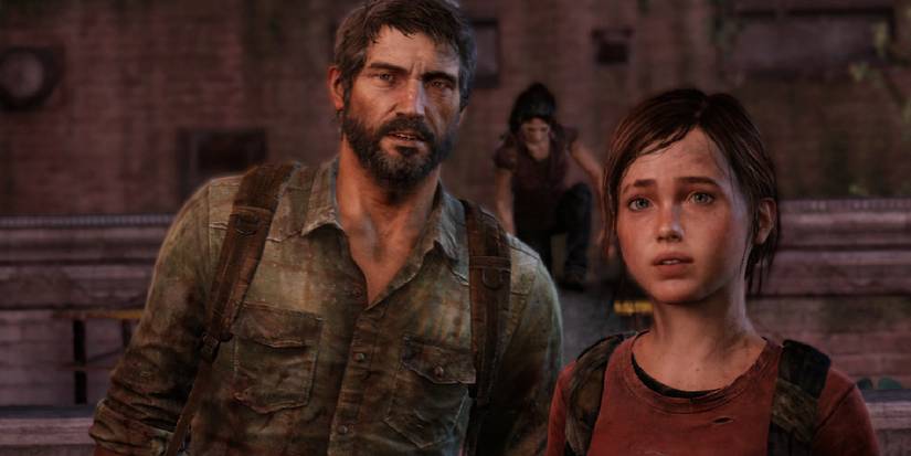 Joel and Ellie in The Last of Us