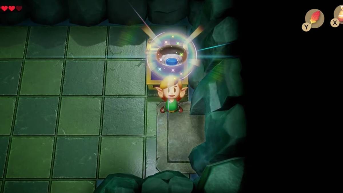 legend of zelda links awakening move rocks