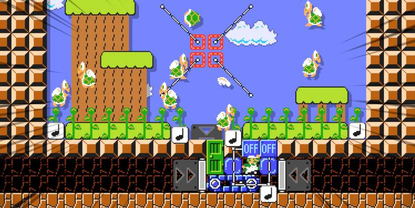 mario maker 2 duck hunt course