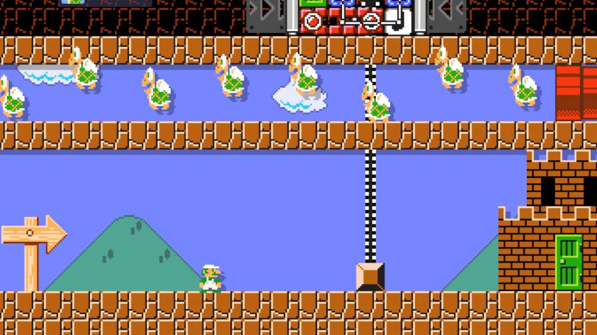 mario maker 2 duck hunt course