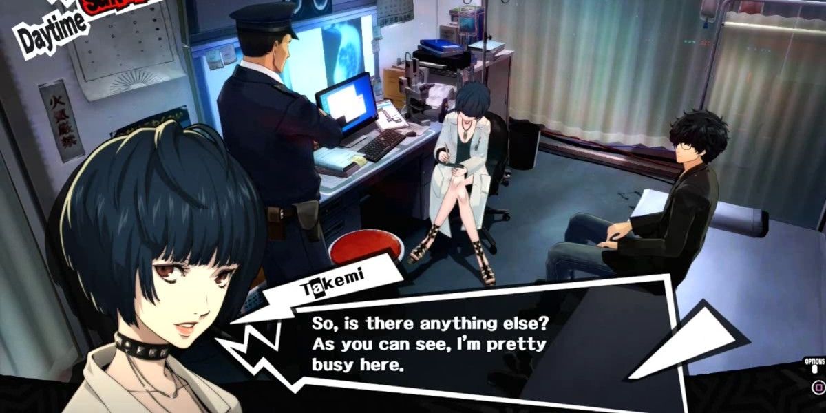 Tae Takemi in Persona 5