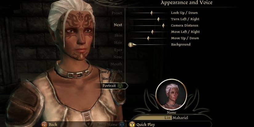  Dragon Age Origins character creator