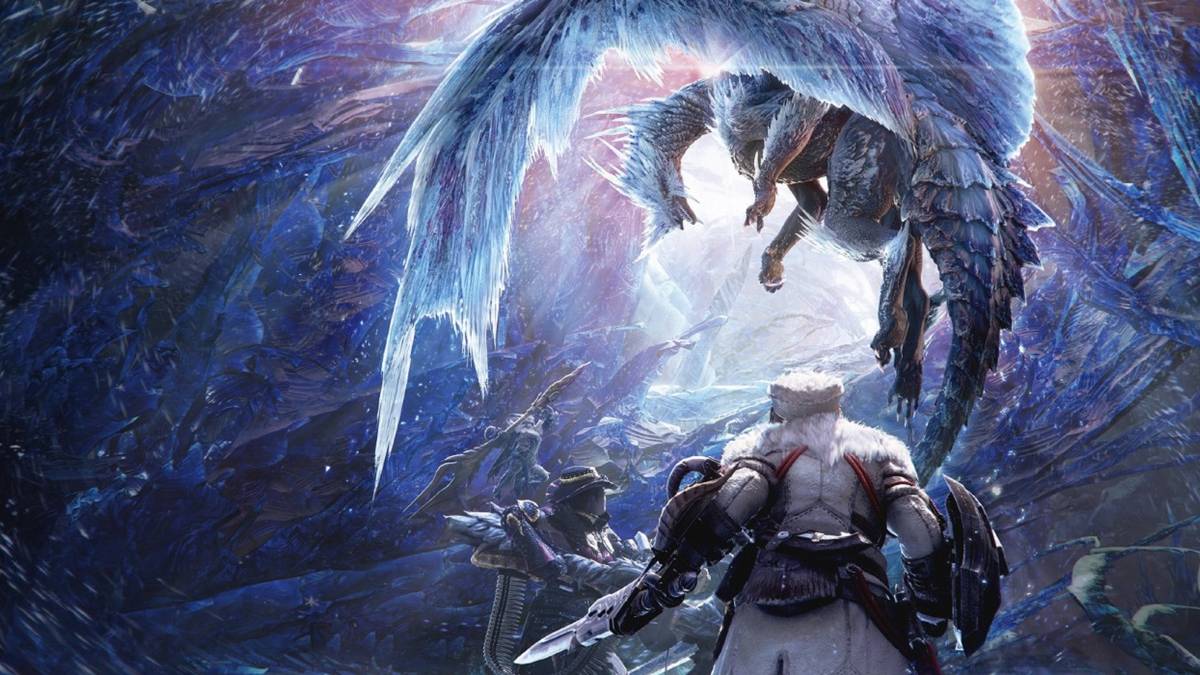 monster hunter world iceborne cover art