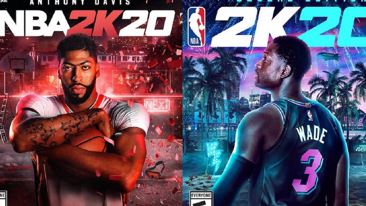NBA 2K20 covers