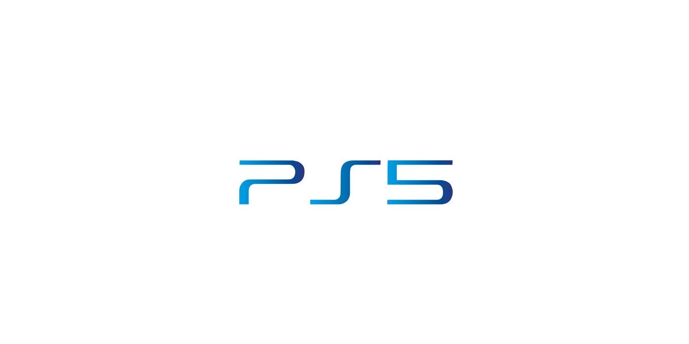 playstation 5 ps5 logo mockup white background