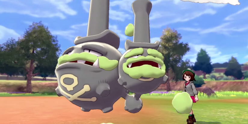 pokemon sword shield galarian weezing
