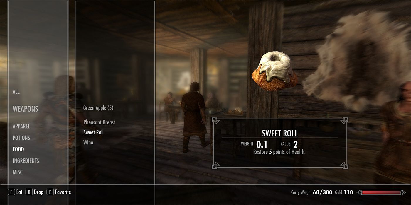 skyrim sweet roll