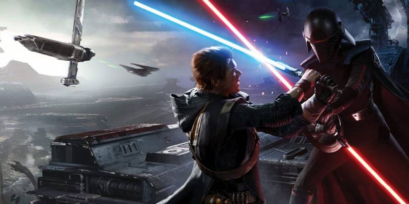 star wars jedi fallen order saber battle