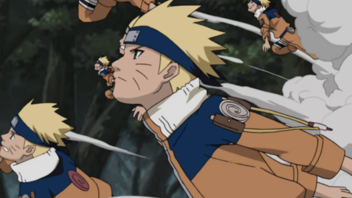 naruto run kage bunshin no jutsu