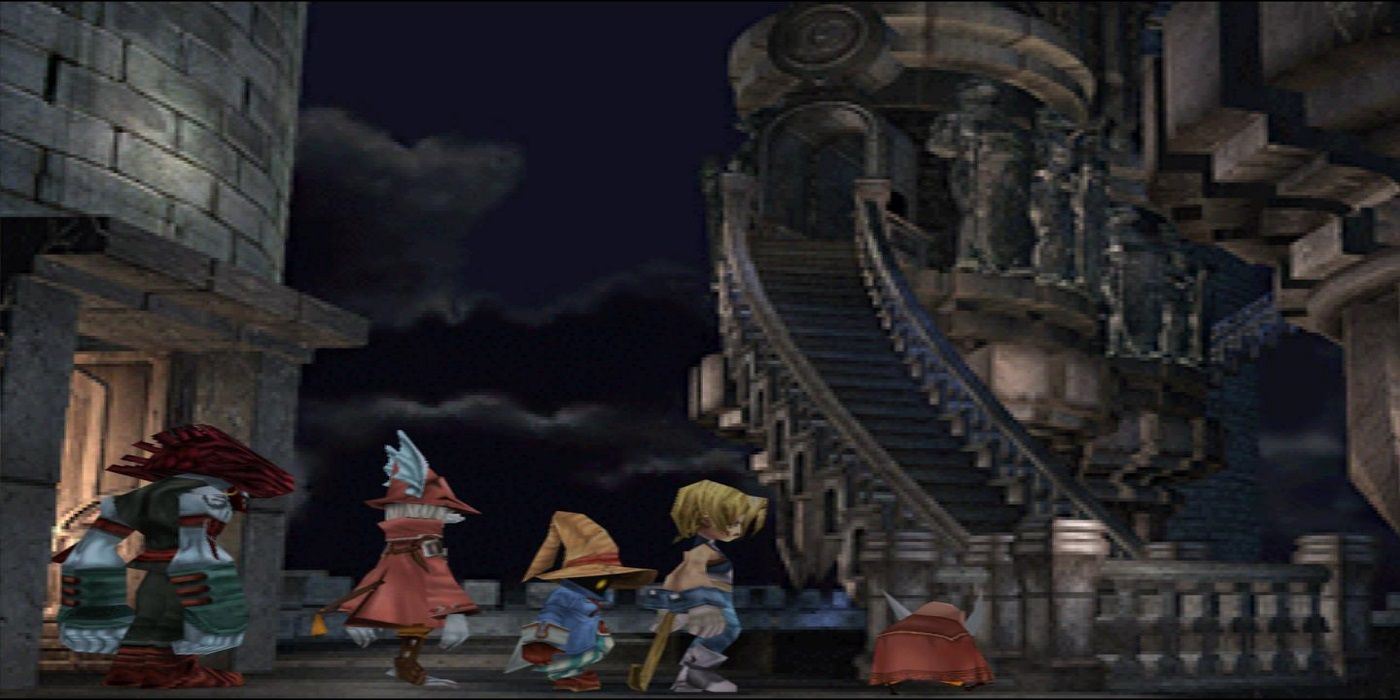 Final Fantasy IX party screenshot