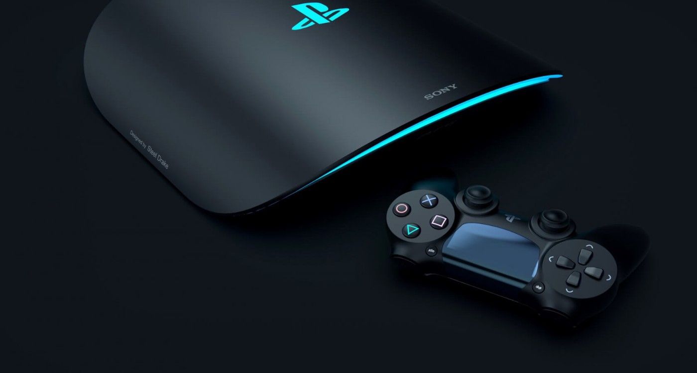 PS5 concept with control