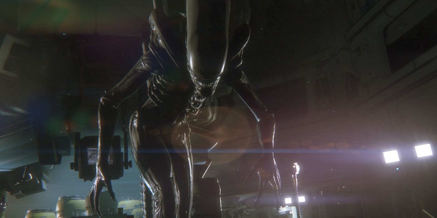 Alien Isolation xenomorph