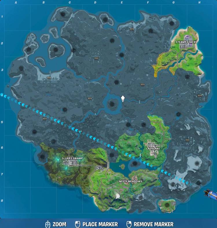 New Chapter 2 Fortnite map greyed out