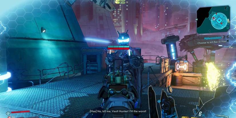 Borderlands 3 Maliwannabees rax or max