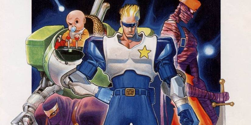 Captain Commando Artwork