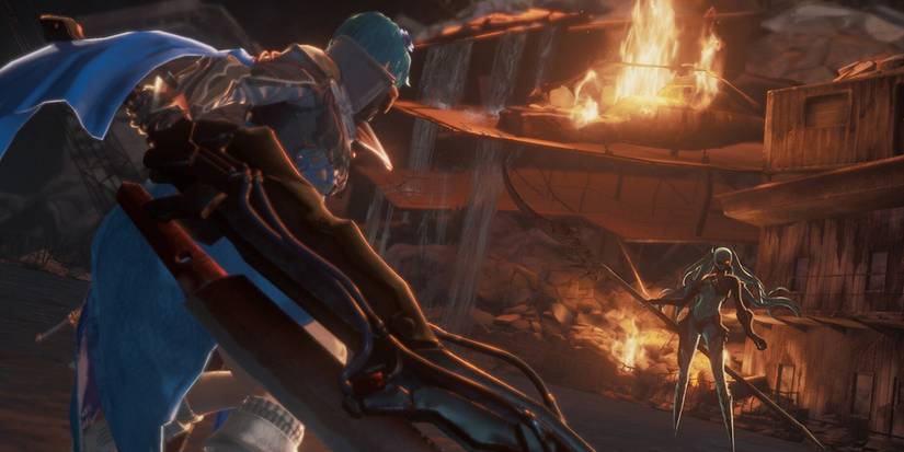 Code Vein - Facing Down The Invading Executioner Boss