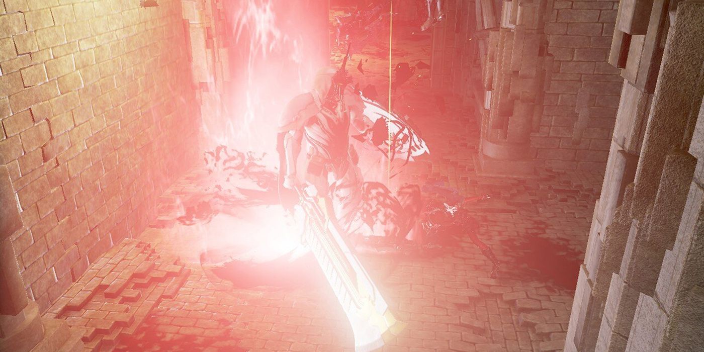 Code Vein - Using Severing Abyss In Combat