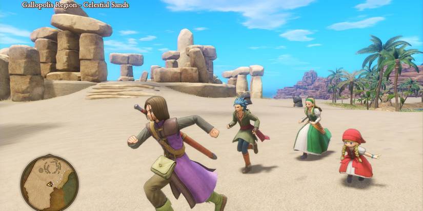 Dragon Quest XI S Desert